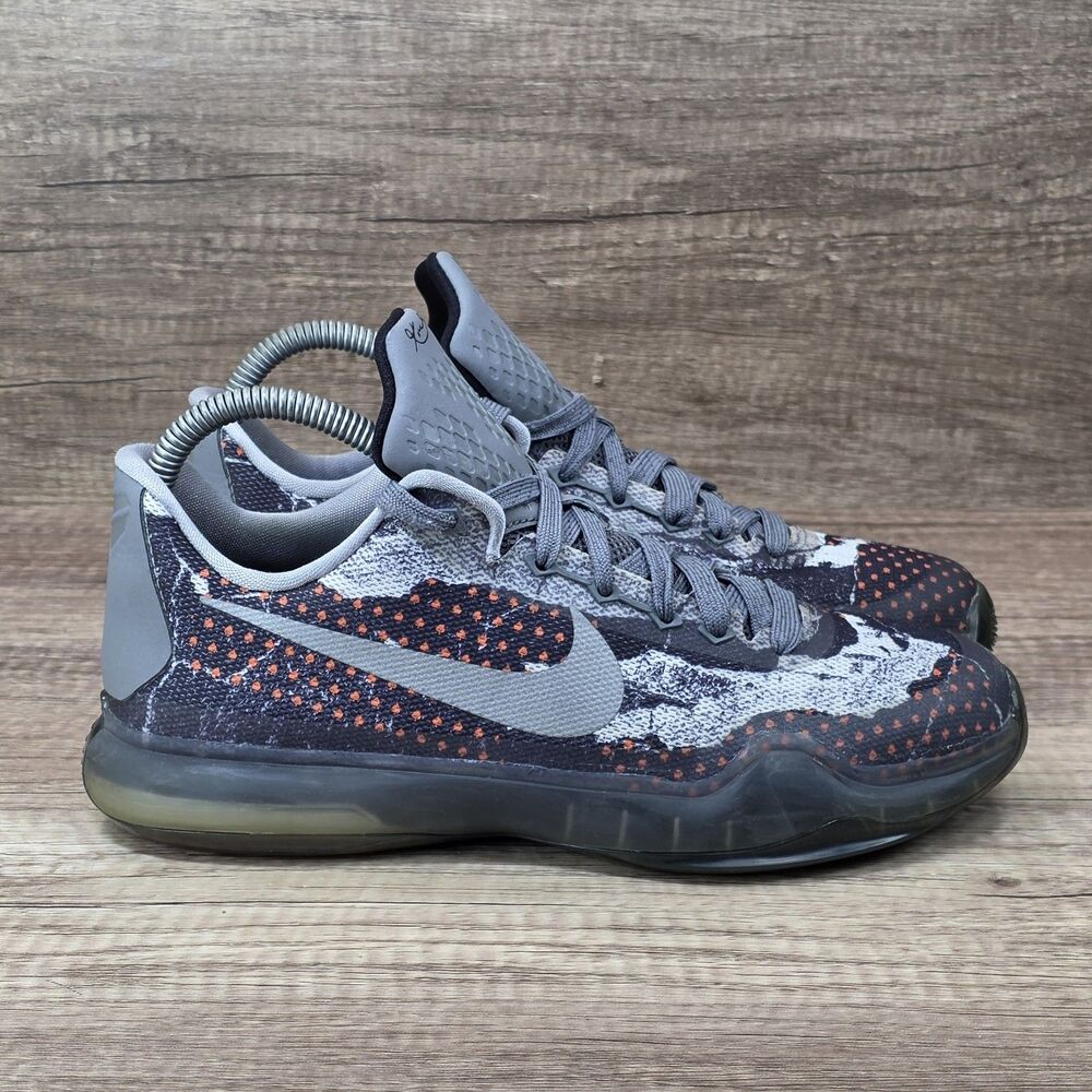 Nike Kobe 10 X GS Pain Youth Size 5.5Y Women's Size 7 Grey Shoes 726067-001
